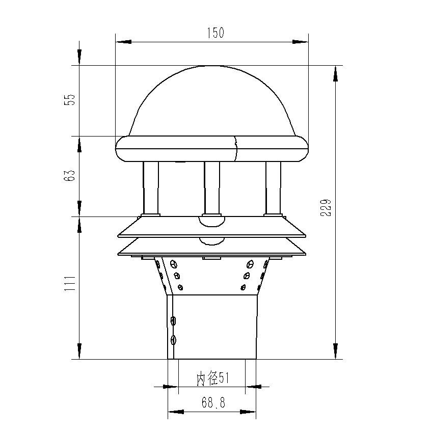 免維護(hù)雨量計